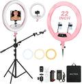 Ring Light with Stand 22inch Kit: Professional Ring Light Overhead Tripod by MACTREM