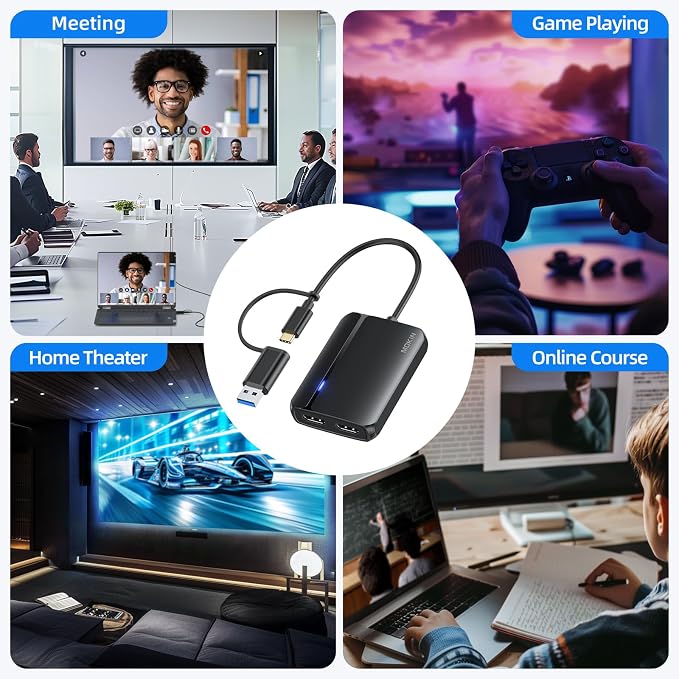 MOKiN USB 3.0 to Dual HDMI Adapter - Image 7