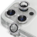 Misea Compatible for iPhone 16 Pro/iPhone 16 Pro Max Camera Lens Protector Bling by Misea