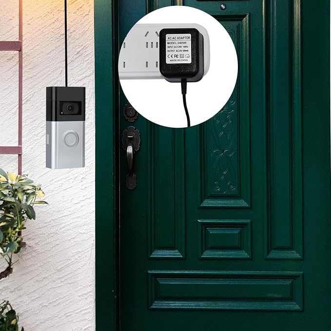 24V Transformer Doorbell Power Adapter Compatible - Image 6