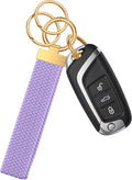 Stretchy Braided Wristlet D-Ring Detachable by ANGSTUME
