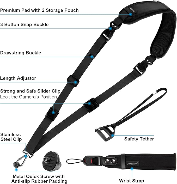 ARVOK Camera Strap - Image 2
