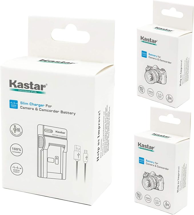 Kastar Slim USB Charger for Sony NP-BK1 & Cybershot DSC-W180 to W980, Webbie - Image 4