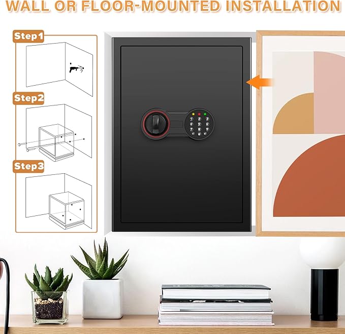 Large Home Safe Box, Anti-theft Safes - Image 7