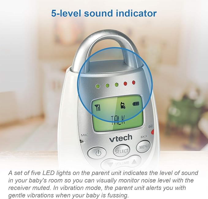 VTech Communications DM221 Audio Baby Monitor - Image 2