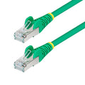 StarTech.com 6in Green CAT6a Ethernet Cable, Snagless RJ45, 100W PoE++ by StarTech