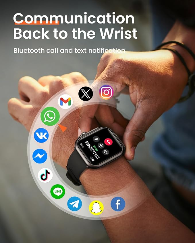 Smart Watch for Women for iPhone Android: 1.85"Smartwatch - Image 3