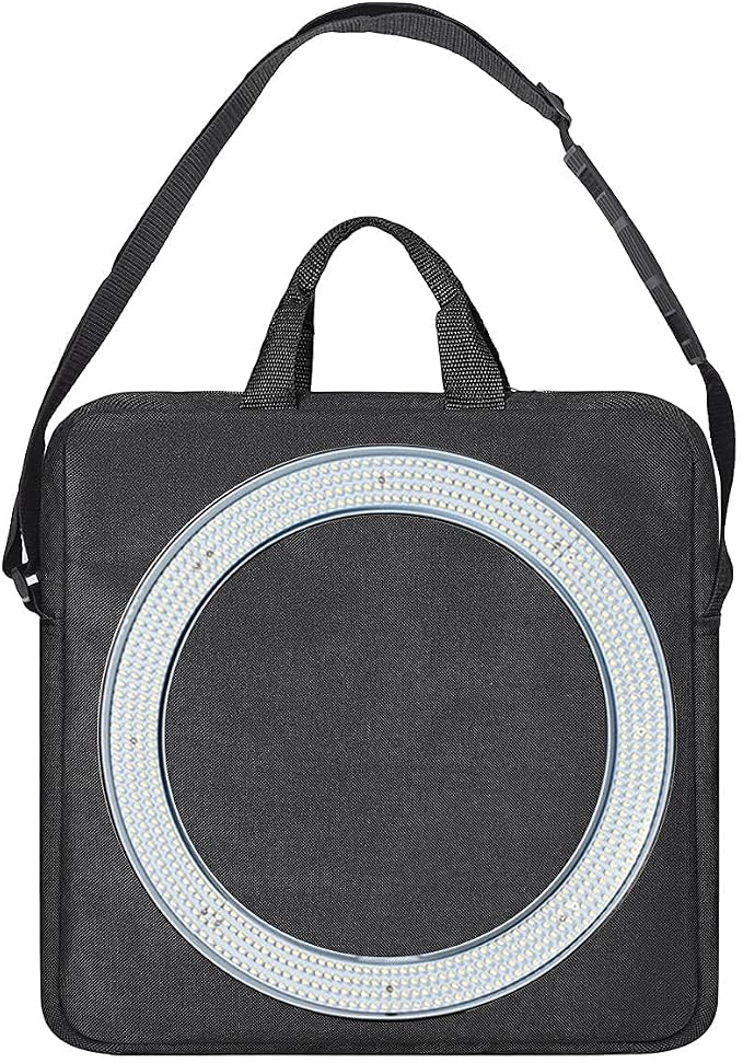 Photography Carrying Bag for 12" Ring Light, 12 x 12 inch Selfie Ring Light - Image 6
