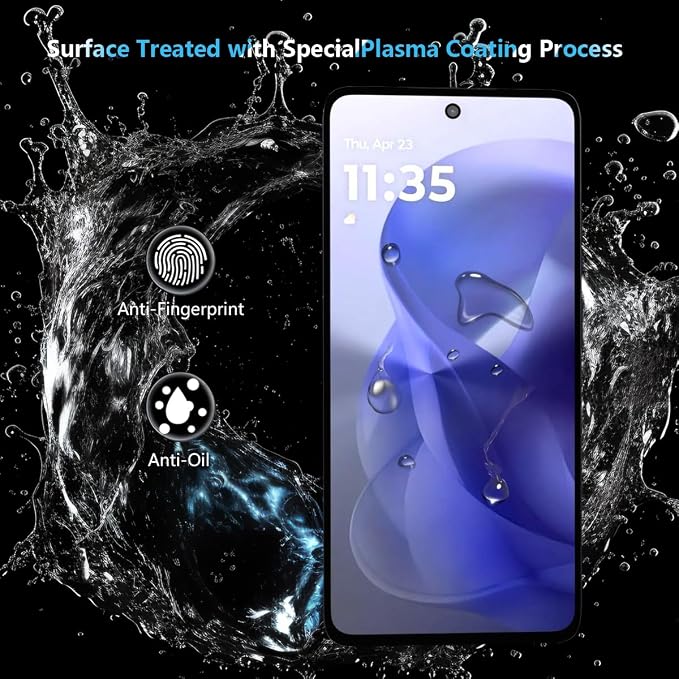3+2 Pack Tempered Glass for Motorola Moto G Power Screen Protector - Image 4