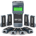 RJ45 Network Cable Tester, VXSCAN 8 Remote Units Network LAN Length Ethernet by VXSCAN
