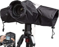Waterproof Camera Rain Cover Soft Black Camera Rain Lens Covers | Professional by WANBY