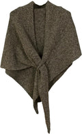 Shawls Wraps Women Triangle Sweater Scarf Warm Wool Blend Pashmina Cape Cold by Obosoyo