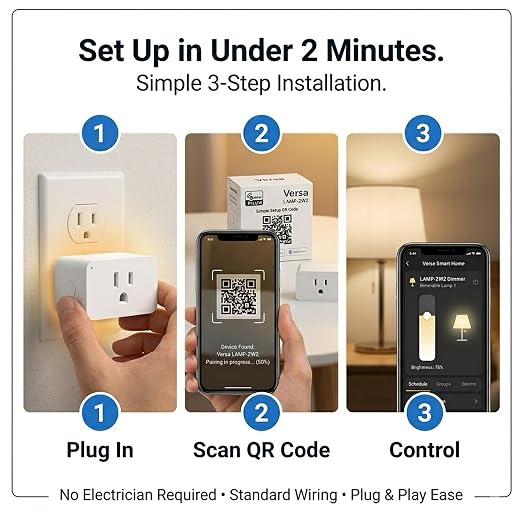 Z-Wave 800 Plug-in Smart Dimmer — Lamp Module - Image 7