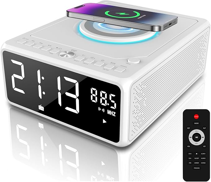 G Keni CD Player Alarm Clock Radio by GKeni