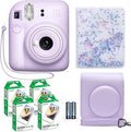 Fujifilm Instax Mini 12 Instant Camera Lilac Purple + Fuji Film Value Pack + by FUJIFILM