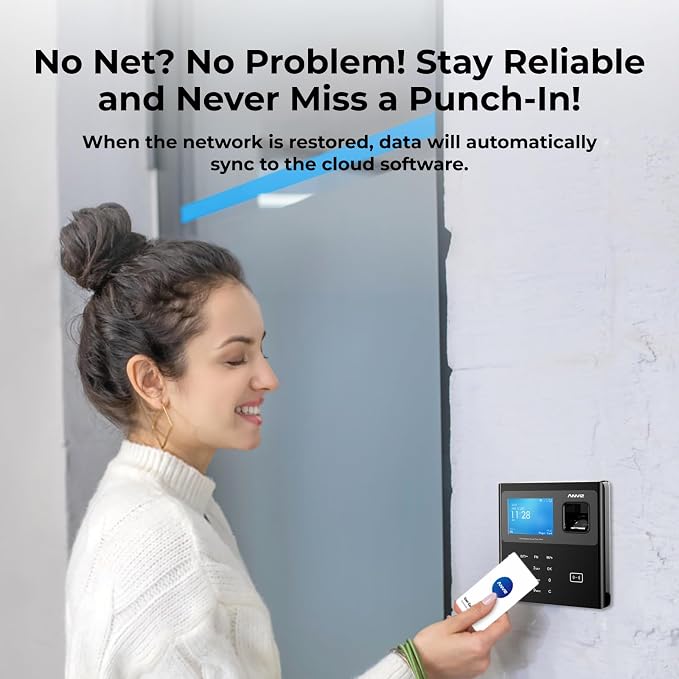 ANVIZ Time Clocks for Employees Small Business - Image 8