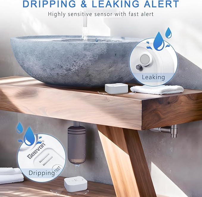 Geevon 2 Pack Water Leak Detectors - Image 3