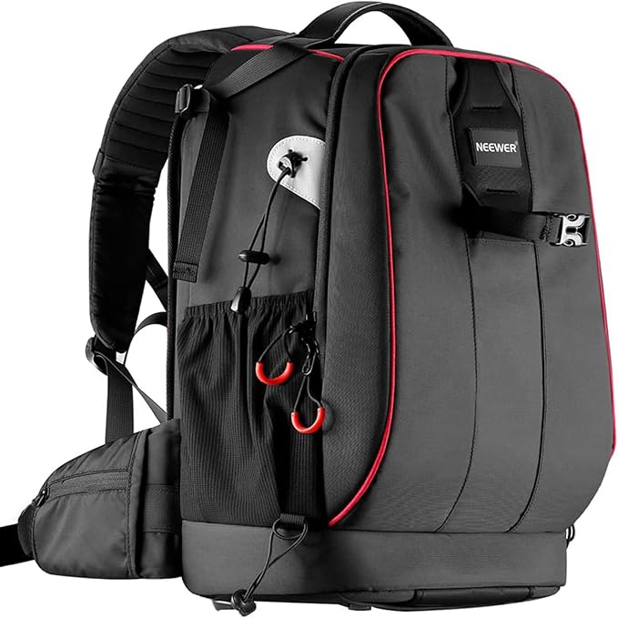 Neewer Pro Camera Case Waterproof Shockproof Adjustable Padded Camera Backpack by Neewer