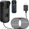 2in1 Power Cable with Adapter & Adhesive Doorbell Mount Compatible with Blink by delilyn