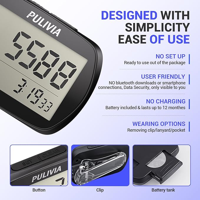 Pedometer for Walking 3D Step Counter - Image 4