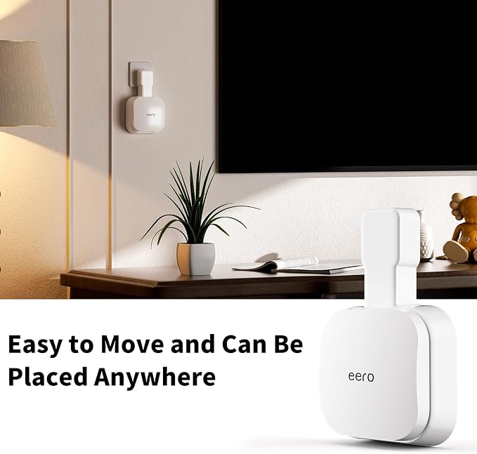 Outlet Wall Mount Holder for eero Pro 6e/Pro 6 Mesh Wi-Fi System, Built-in - Image 6