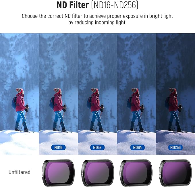 NEEWER 6 Pack ND CPL UV Filter Set Compatible - Image 4