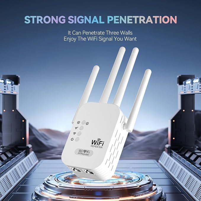 WiFi Extender, WiFi Repeater, Internet Booster, Long Range WiFi Extenders - Image 6