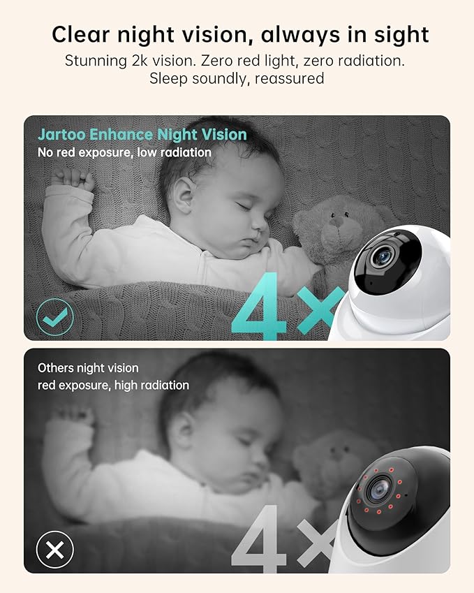 Jartoo 2K Video Baby Monitor - Image 5