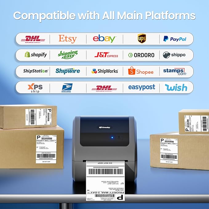 Bluetooth Shipping Label Printer - Image 5