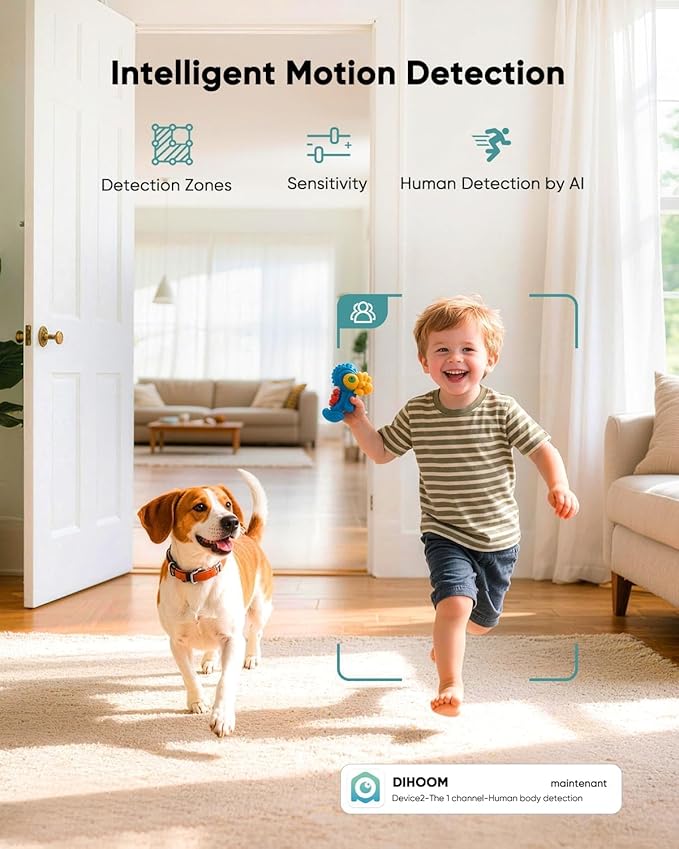 Indoor Camera Wireless, Pet Camera Indoor - Image 6