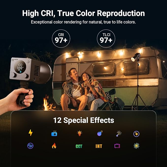 NEEWER 60W Mini LED Video Light - Image 6