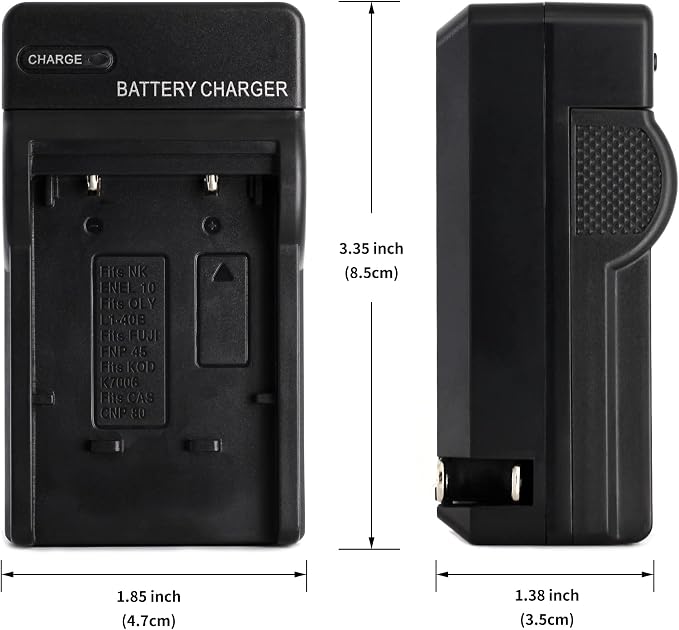 Norifon NP-80 Wall Charger for Casio Exilim EX-G1, Exilim EX-N1, Exilim EX-N2 - Image 3