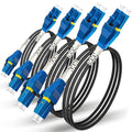 Uniboot LC to LC Armored Fiber Patch Cable, Single Mode Duplex Fiber Optic by Bangun