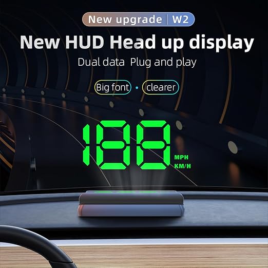 AZIJYV Heads up Display for Cars Digital Speedometer for Car, Speedometer - Image 2