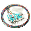 12 Strand Multimode OM3 50/125 ST-UPC Fiber Pigtail, ST OM3 Fiber Optic Pigtail by Bangun