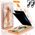 MRGLAS 2+2 Packs for Samsung Galaxy S24 Ultra Privacy Screen Protector 6.8'' by MRGLAS