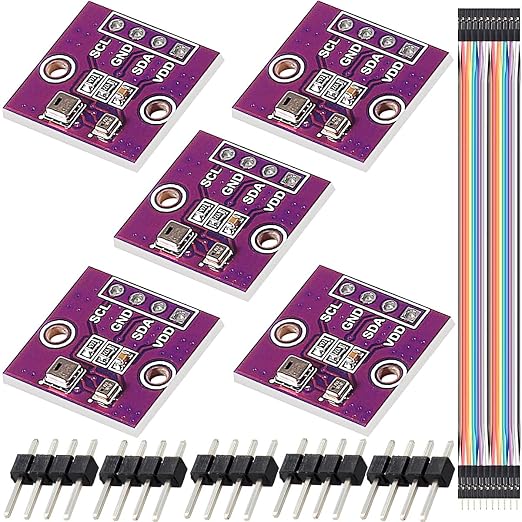 5 pcs Temperature Humidity Sensor Module Atmospheric Pressure Module AHT20 + by DKARDU
