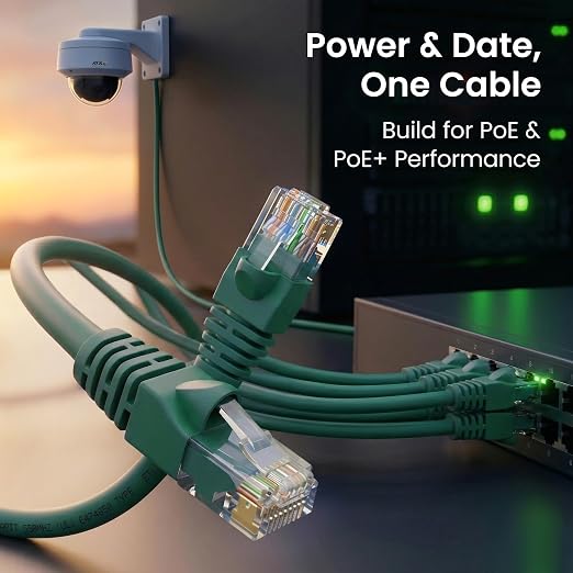GEARit Cat 6 Ethernet Patch Cable 6 ft Green Cat6 Patch Cables 6ft - Image 7