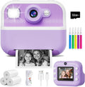 Instant Camera, Front Rear Dual Selfie Kids Camera by DUDUDRAGON