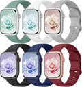 6 Pack Sport Bands Compatible by HEARTBOOM