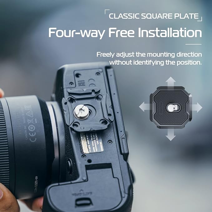 ULANZI F38 Camera Shoulder Strap Mount Quick Release - Image 5