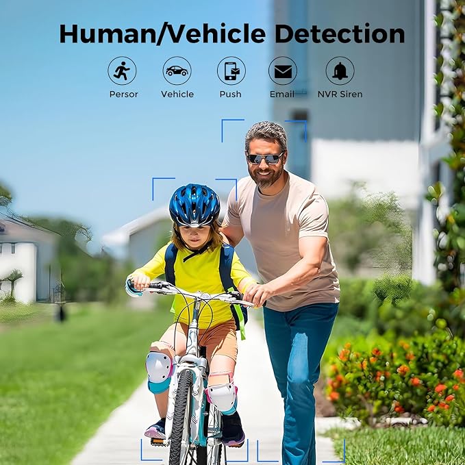 Hiseeu 12MP PoE NVR Network Video Recorder, Work - Image 5