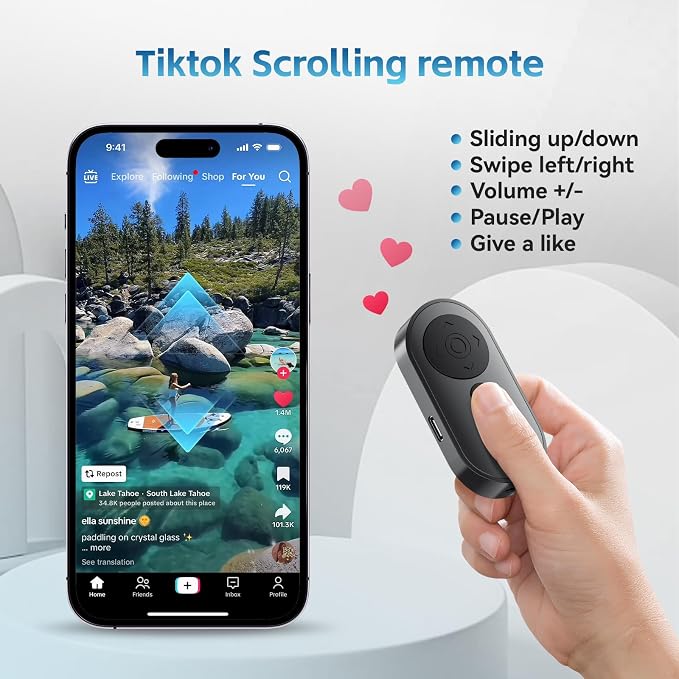 Wireless Camera Remote with Zoom/Camera Switch - Image 2