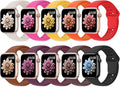 10 Pack Silicone Bands Compatible by UnleashJoyUnlockTrueLife