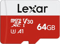 Lexar E-Series 64GB Micro SD Card, microSDXC UHS-I Flash Memory Card by Lexar
