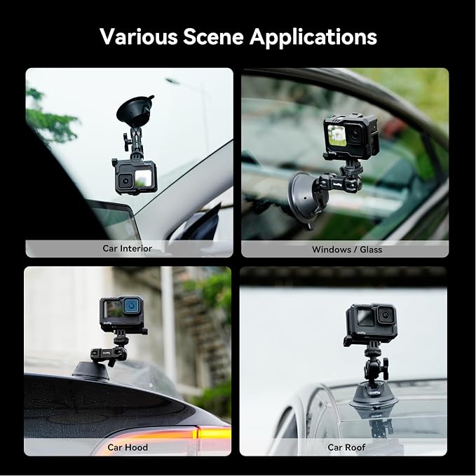 SMALLRIG Double-Layer Suction Cup Mount - Image 8