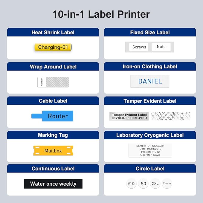 SUPVAN G15M Mini Portable Label Maker Machine - Image 2