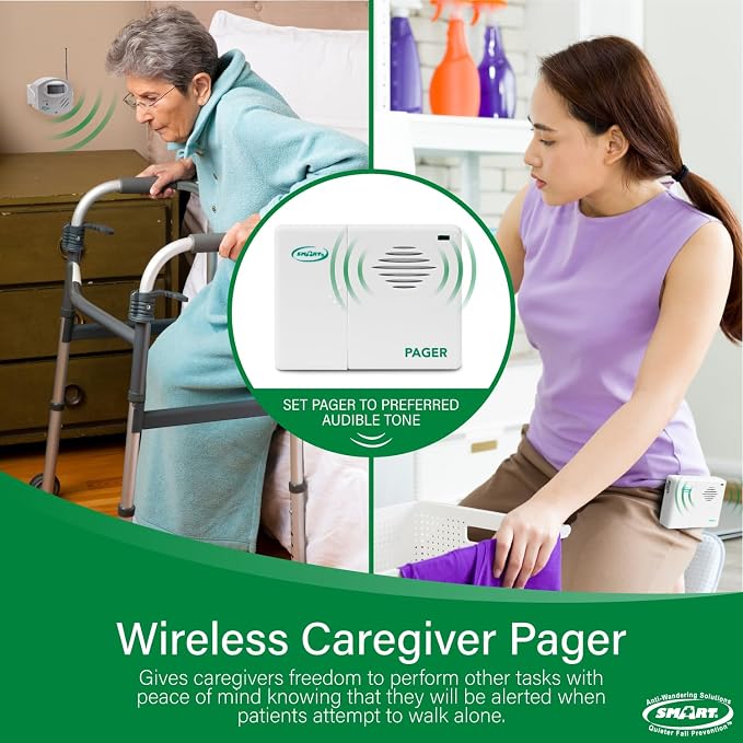 Smart Caregiver Wireless Motion Sensor Alarm System - Image 4