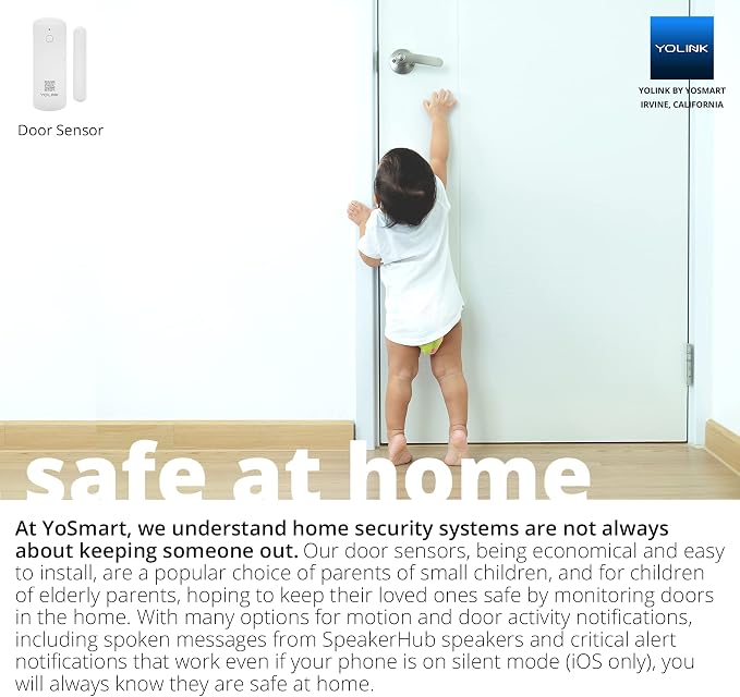 YoLinK LoRa Smart Door Sensor Starter Kit: 1/4 Mile Open-Air Range, Door - Image 7