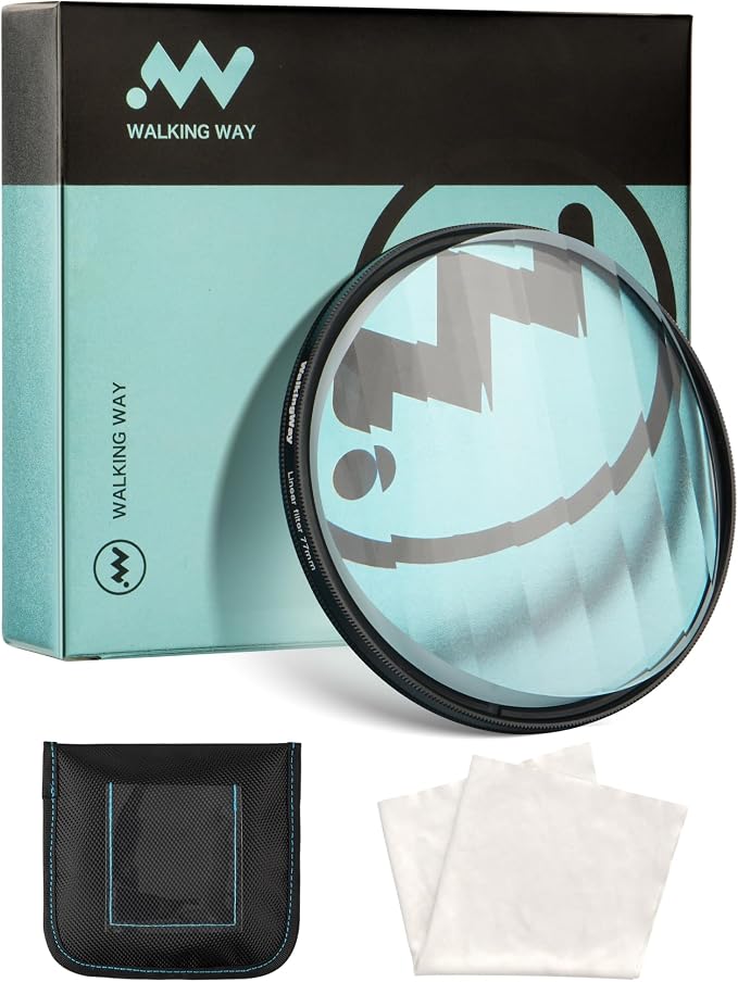Walking Way 49mm Linear Prism Filter by WalkingWay